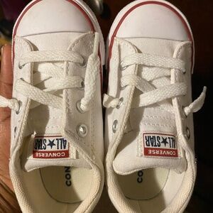 Off white toddler converse